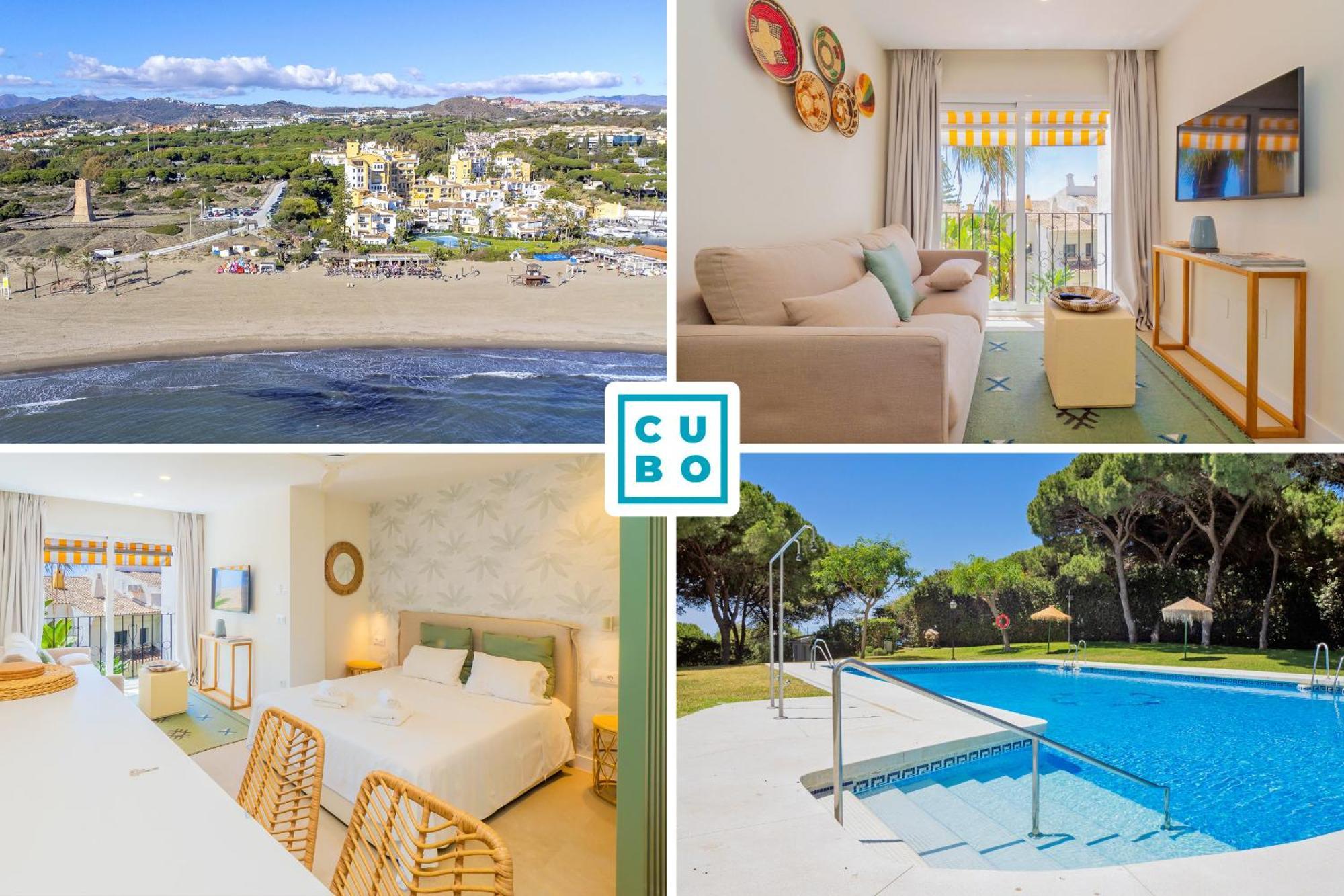 Apartamento Cubo's Estudio Cabopino Port & Parking *